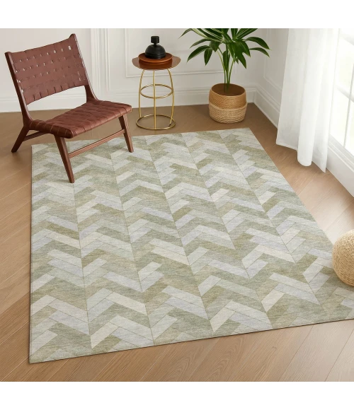 Addison Rugs Chantille Brown ACN2297 8ft. x 10ft. Rect. Rug