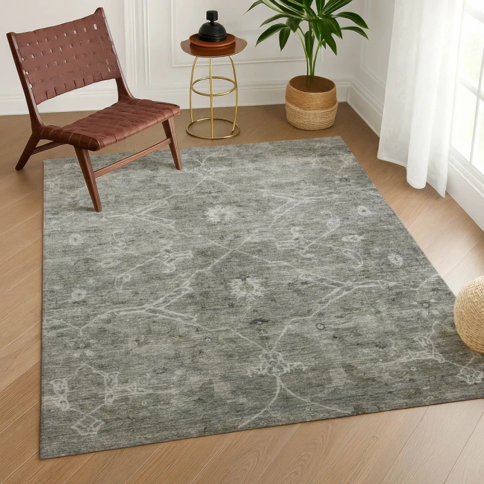 Addison Rugs Chantille Gray ACN2298 9ft. x 12ft. Rect. Rug
