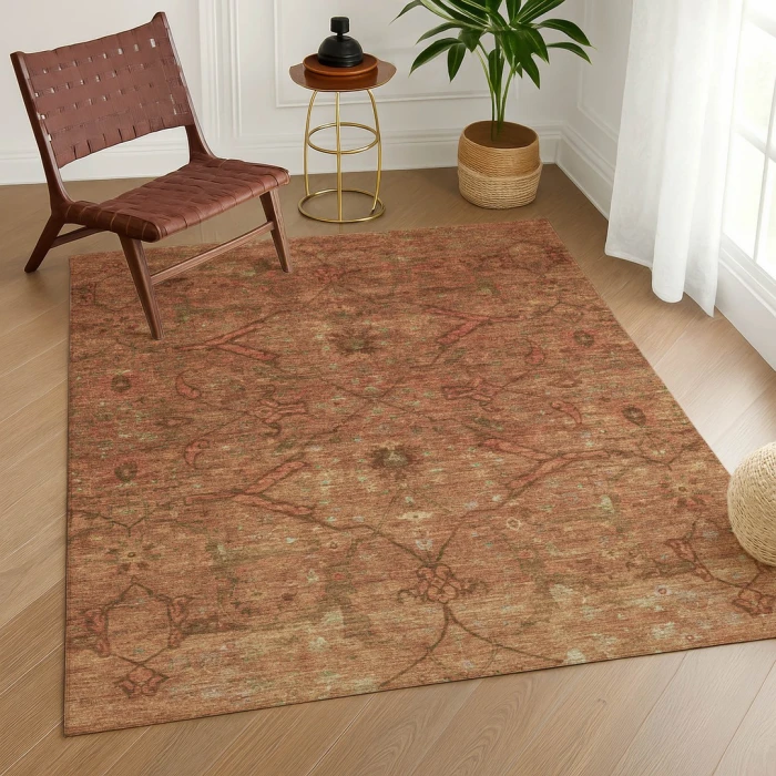 Addison Rugs Chantille Orange ACN2299 5ft. x 7ft.6in. Rect. Rug