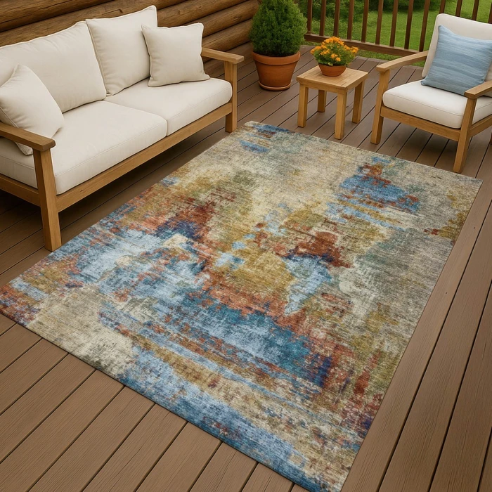 Addison Rugs Chantille Brown ACN2300 5ft. x 7ft.6in. Rect. Rug