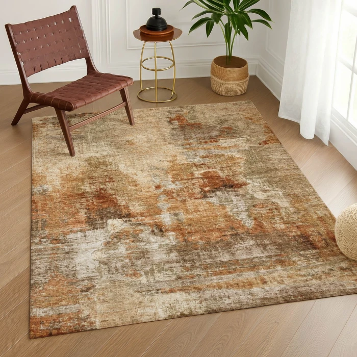 Addison Rugs Chantille Orange ACN2300 8ft. x 10ft. Rect. Rug