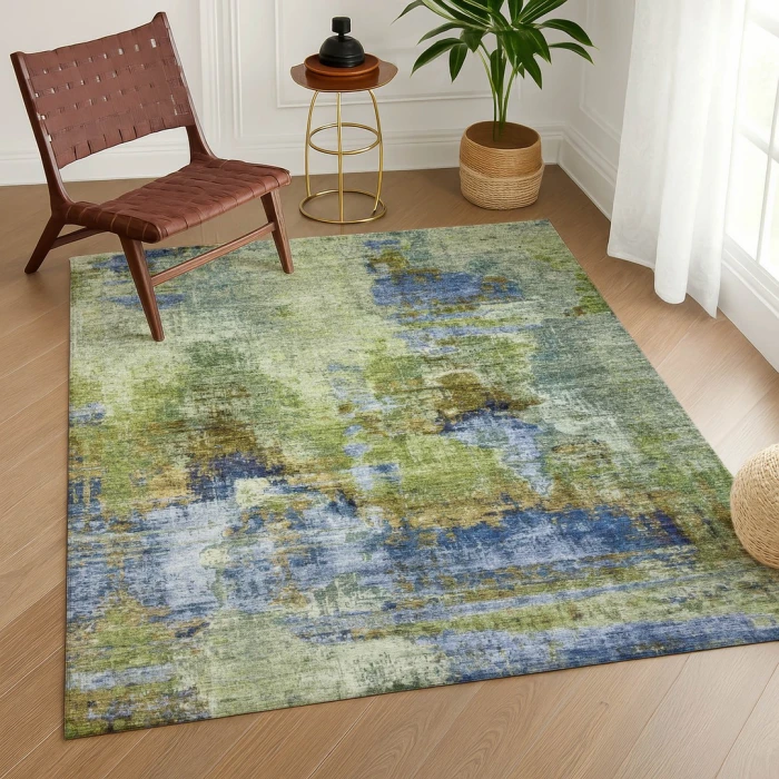Addison Rugs Chantille Green ACN2300 8ft. x 10ft. Rect. Rug