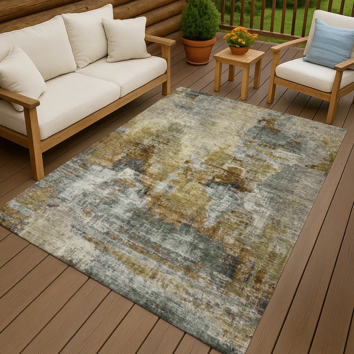 Addison Rugs Chantille Brown ACN2300 5ft. x 7ft.6in. Rect. Rug