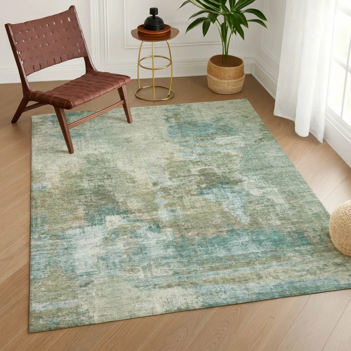 Addison Rugs Chantille Green ACN2300 5ft. x 7ft.6in. Rect. Rug