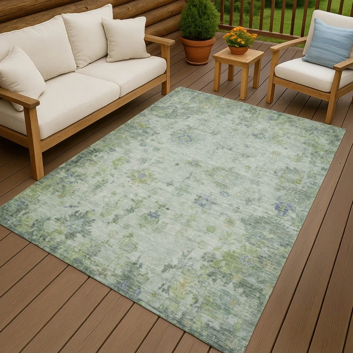 Addison Rugs Chantille Green ACN2301 5ft. x 7ft.6in. Rect. Rug
