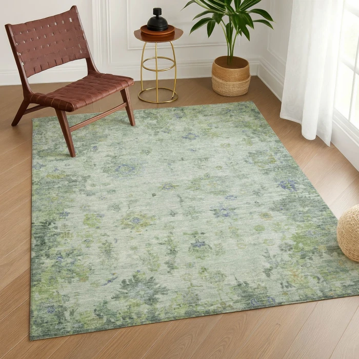 Addison Rugs Chantille Green ACN2301 5ft. x 7ft.6in. Rect. Rug
