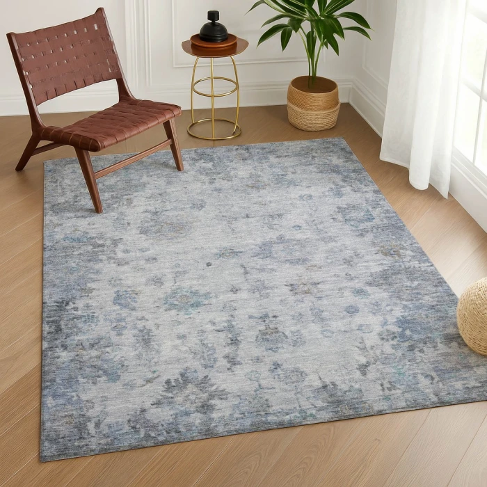 Addison Rugs Chantille Blue ACN2301 5ft. x 7ft.6in. Rect. Rug
