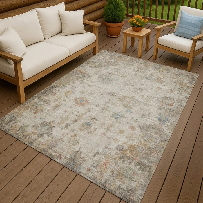 Addison Rugs Chantille Ivory ACN2301 5ft. x 7ft.6in. Rect. Rug
