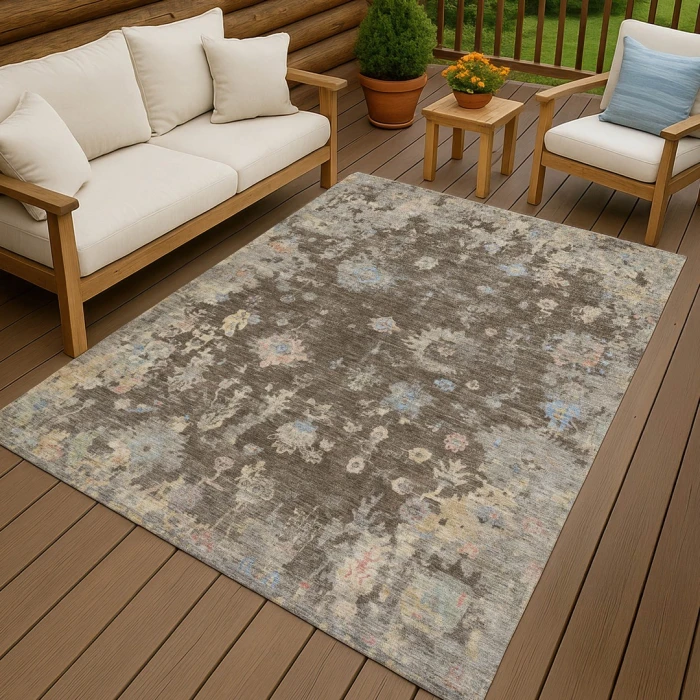 Addison Rugs Chantille Brown ACN2302 8ft. x 10ft. Rect. Rug