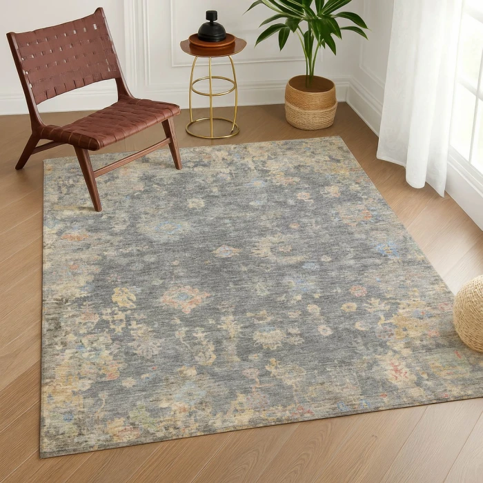 Addison Rugs Chantille Gray ACN2302 8ft. x 10ft. Rect. Rug