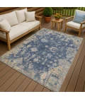 Addison Rugs Chantille Blue ACN2302 8ft. x 10ft. Rect. Rug