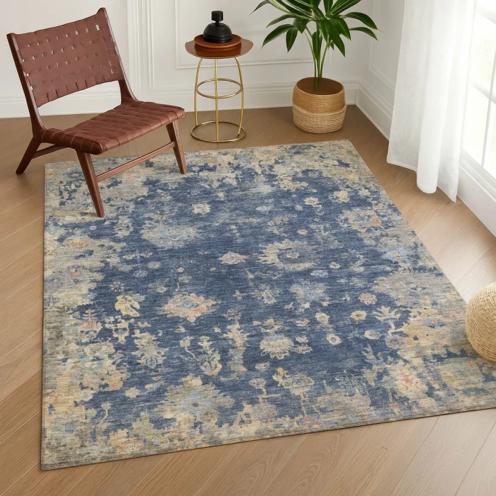 Addison Rugs Chantille Blue ACN2302 8ft. x 10ft. Rect. Rug