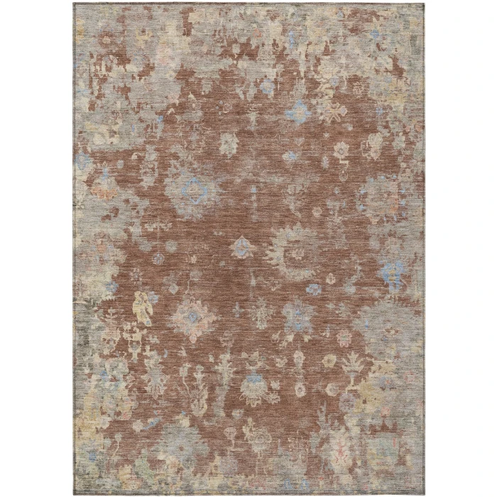 Addison Rugs Chantille Orange ACN2302 9ft. x 12ft. Rect. Rug