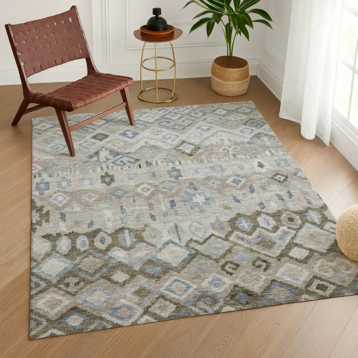 Addison Rugs Chantille Brown ACN2303 9ft. x 12ft. Rect. Rug