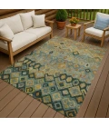 Addison Rugs Chantille Green ACN2303 8ft. x 10ft. Rect. Rug