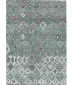 Addison Rugs Chantille Green ACN2304 5ft. x 7ft.6in. Rect. Rug
