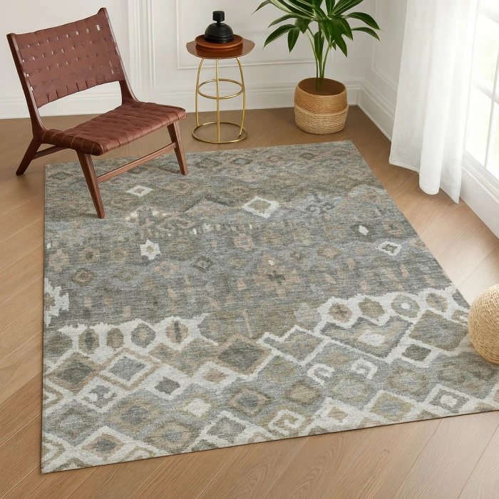 Addison Rugs Chantille Gray ACN2304 8ft. x 10ft. Rect. Rug