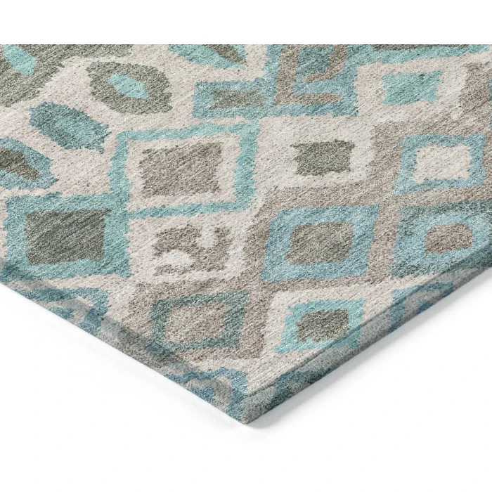 Addison Rugs Chantille Teal ACN2304 9ft. x 12ft. Rect. Rug