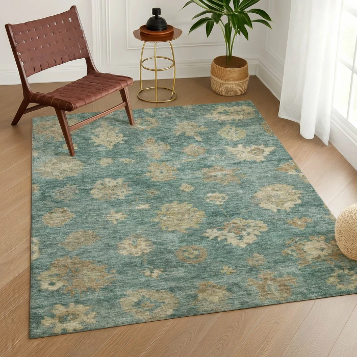 Addison Rugs Chantille Green ACN2305 5ft. x 7ft.6in. Rect. Rug