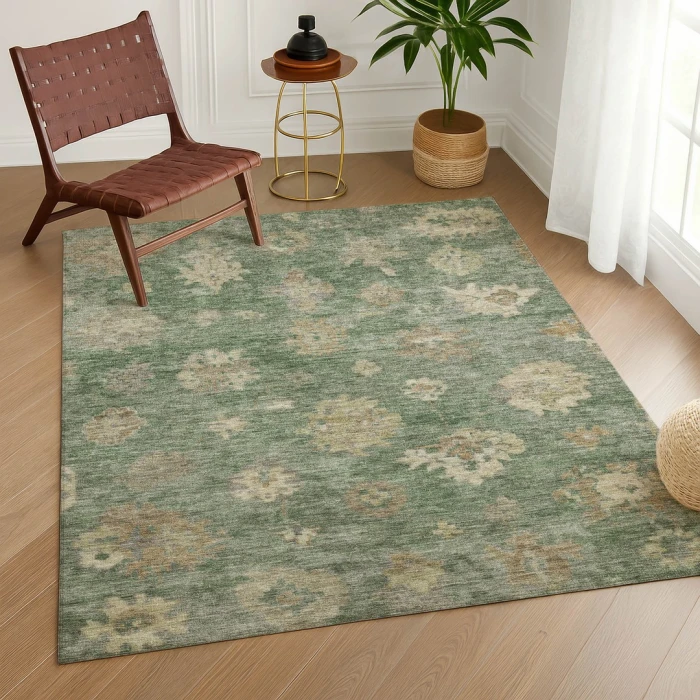 Addison Rugs Chantille Green ACN2305 5ft. x 7ft.6in. Rect. Rug