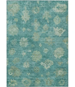 Addison Rugs Chantille Teal ACN2305 5ft. x 7ft.6in. Rect. Rug