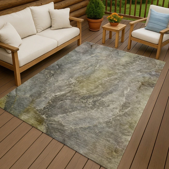 Addison Rugs Chantille Gray ACN2307 5ft. x 7ft.6in. Rect. Rug