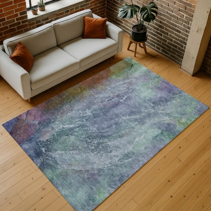 Addison Rugs Chantille Blue ACN2308 5ft. x 7ft.6in. Rect. Rug