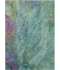 Addison Rugs Chantille Teal ACN2308 5ft. x 7ft.6in. Rect. Rug