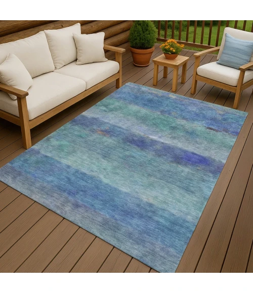 Addison Rugs Chantille Blue ACN2311 8ft. x 10ft. Rect. Rug