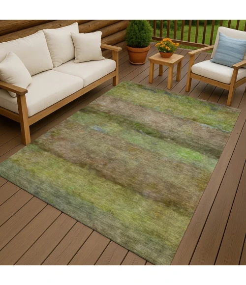 Addison Rugs Chantille Green ACN2311 9ft. x 12ft. Rect. Rug