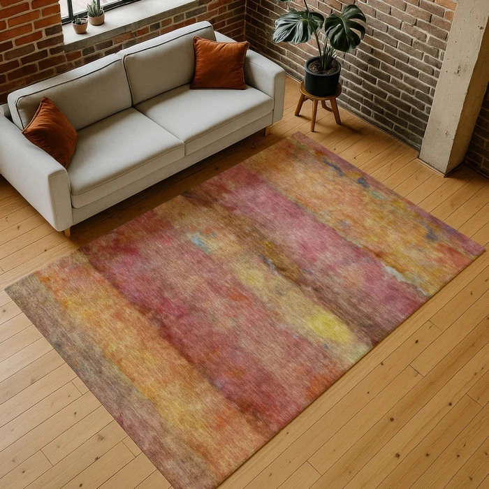 Addison Rugs Chantille Orange ACN2311 9ft. x 12ft. Rect. Rug