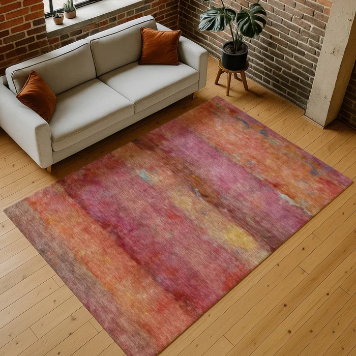 Addison Rugs Chantille Pink ACN2311 9ft. x 12ft. Rect. Rug