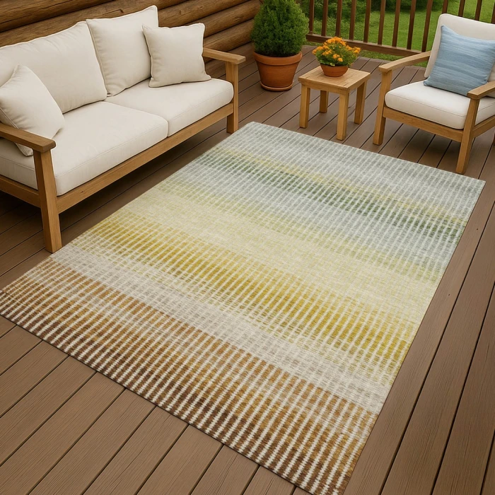 Addison Rugs Chantille Orange ACN2313 5ft. x 7ft.6in. Rect. Rug