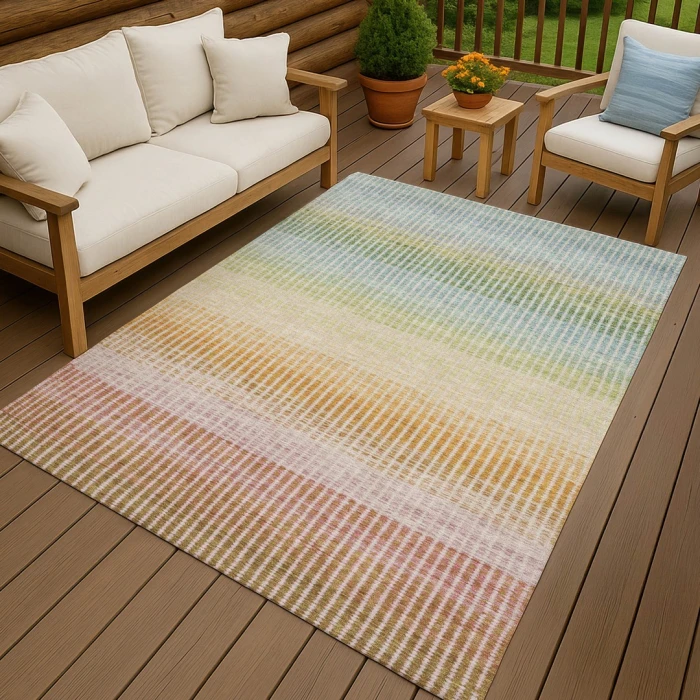 Addison Rugs Chantille Orange ACN2313 5ft. x 7ft.6in. Rect. Rug