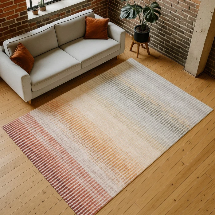 Addison Rugs Chantille Orange ACN2313 8ft. x 10ft. Rect. Rug