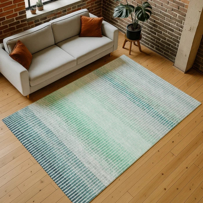 Addison Rugs Chantille Teal ACN2313 9ft. x 12ft. Rect. Rug