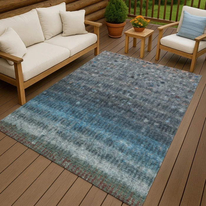 Addison Rugs Chantille Blue ACN2316 5ft. x 7ft.6in. Rect. Rug