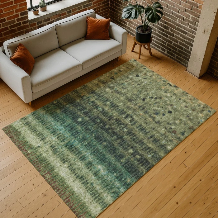 Addison Rugs Chantille Green ACN2316 5ft. x 7ft.6in. Rect. Rug