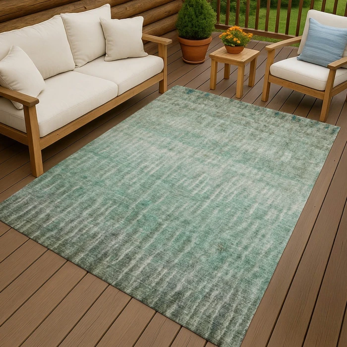 Addison Rugs Chantille Teal ACN2317 5ft. x 7ft.6in. Rect. Rug