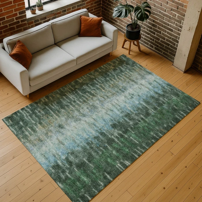 Addison Rugs Chantille Green ACN2318 9ft. x 12ft. Rect. Rug