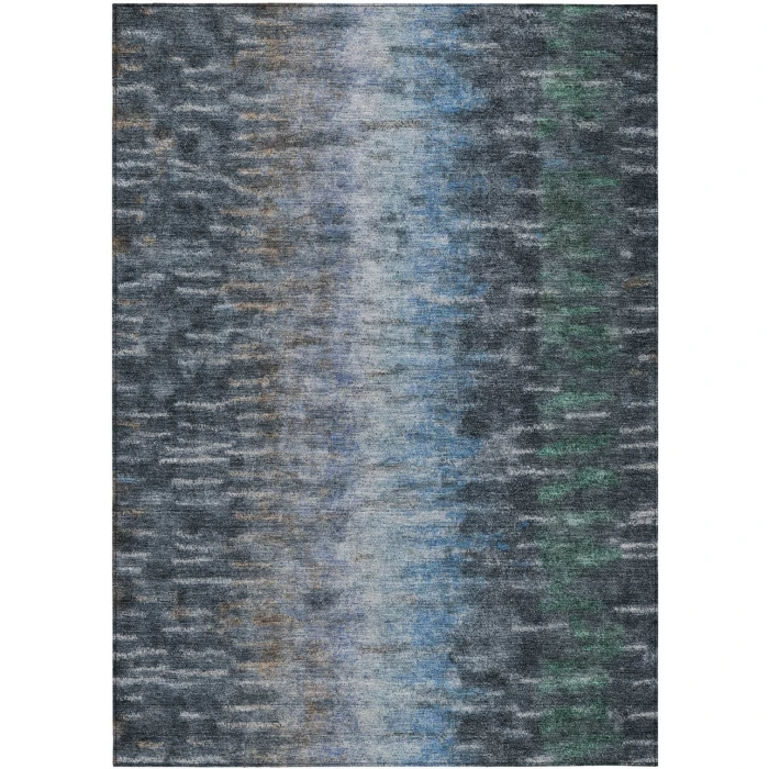 Addison Rugs Chantille Teal ACN2318 9ft. x 12ft. Rect. Rug