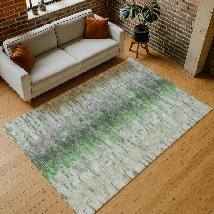 Addison Rugs Chantille Green ACN2319 8ft. x 10ft. Rect. Rug