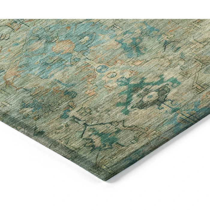 Addison Rugs Chantille Teal ACN2320 5ft. x 7ft.6in. Rect. Rug