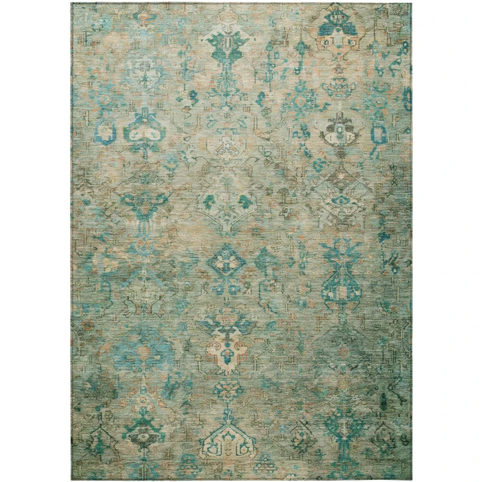 Addison Rugs Chantille Teal ACN2320 5ft. x 7ft.6in. Rect. Rug