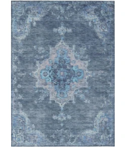 Addison Rugs Chantille Blue ACN2321 5ft. x 7ft.6in. Rect. Rug