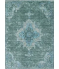 Addison Rugs Chantille Teal ACN2321 9ft. x 12ft. Rect. Rug