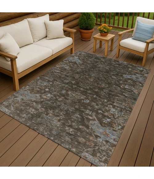 Addison Rugs Chantille Brown ACN2322 9ft. x 12ft. Rect. Rug