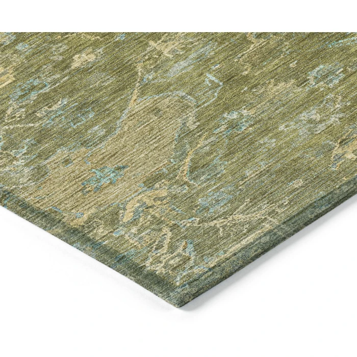Addison Rugs Chantille Green ACN2322 9ft. x 12ft. Rect. Rug