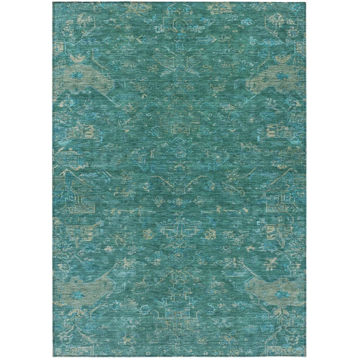 Addison Rugs Chantille Teal ACN2322 8ft. x 10ft. Rect. Rug