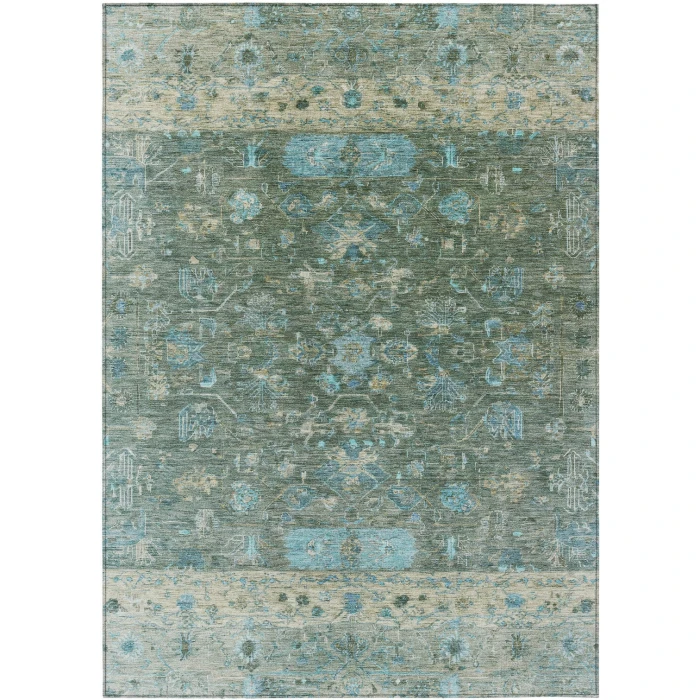 Addison Rugs Chantille Green ACN2323 9ft. x 12ft. Rect. Rug